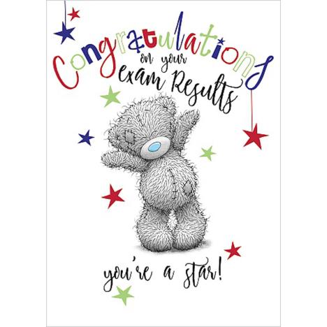 Exam Results Congratulations Me to You Bear Card £1.69